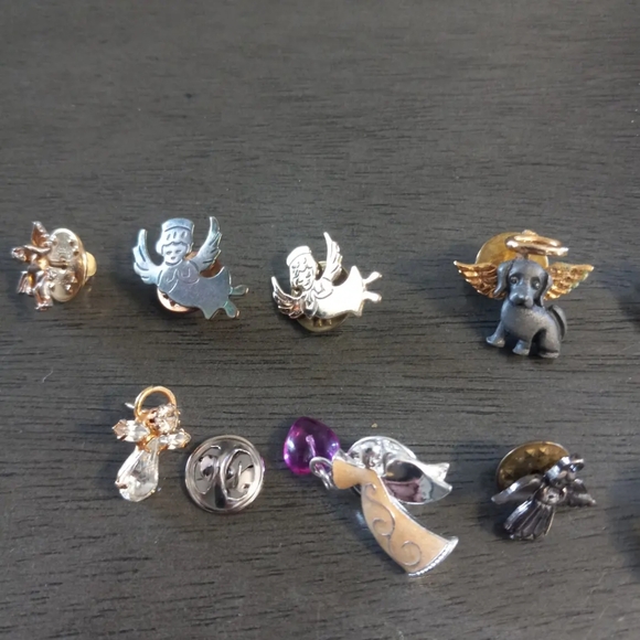 Vntg 10 Angel Pin Collectors Lot Assortment - Picture 2 of 7